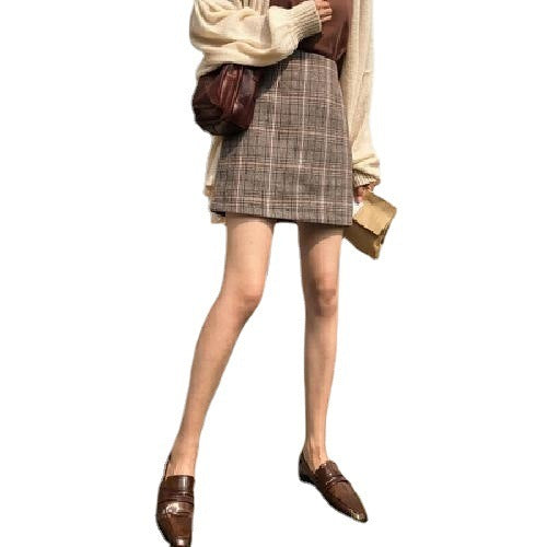 New All-match Bag Hip One-step Short Skirt A-line Skirt