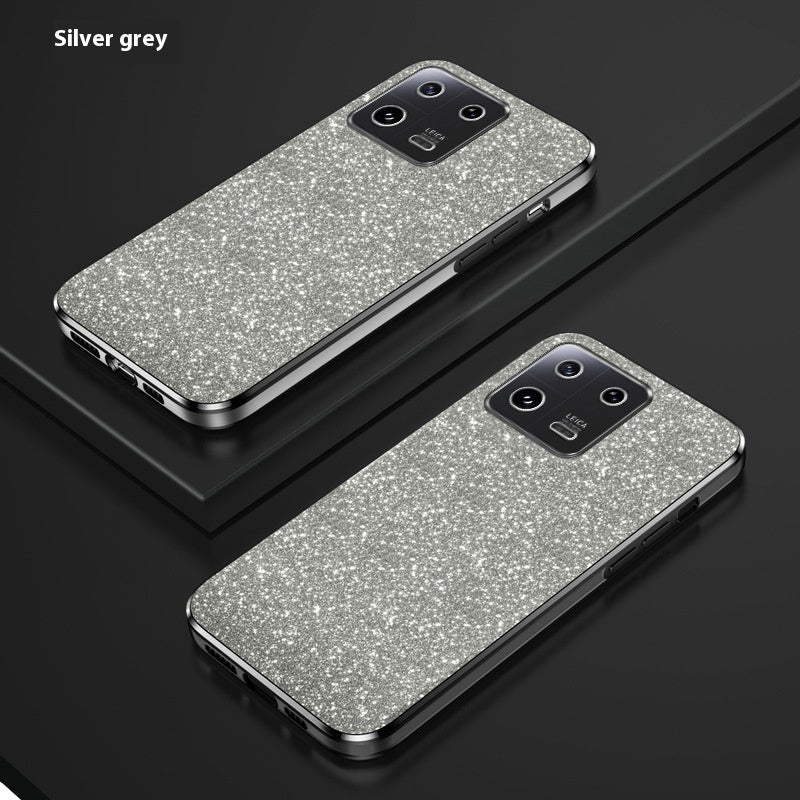 جراب هاتف Xiaomi 146D مطلي بالكهرباء مع 13 فتحة دقيقة من اللمعان المتدرج