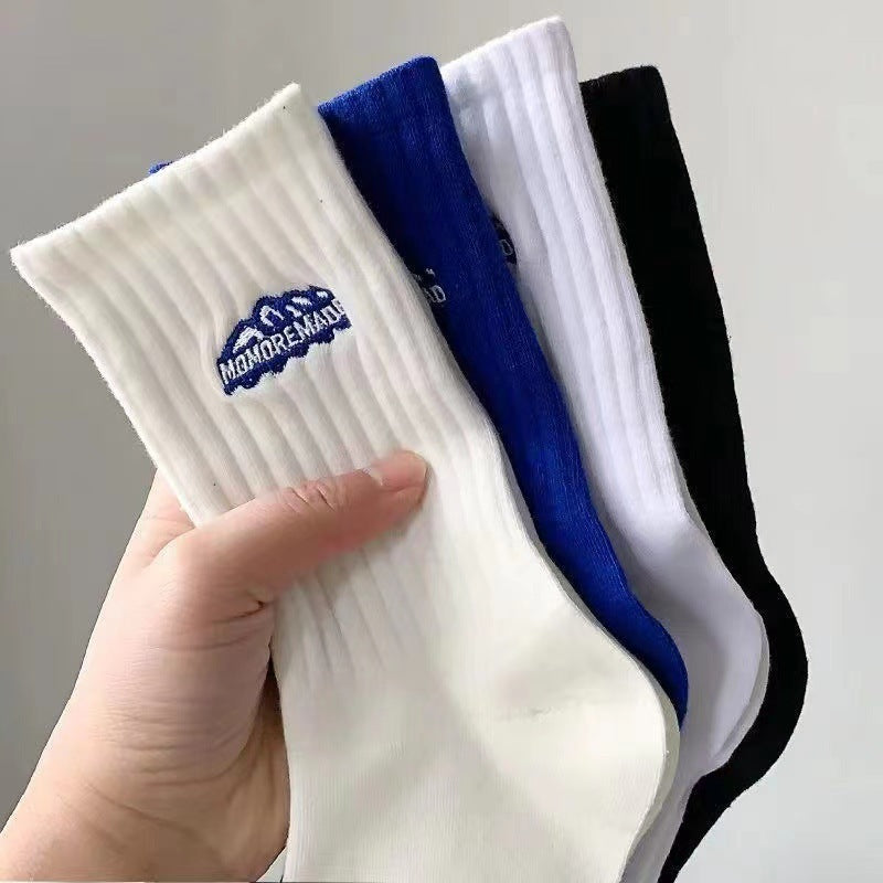 Lovers' Socks Autumn And Winter Snow Mountain Tube Socks