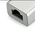8152 بطاقة محول كابل USB إلى RJ45 Type-c ومحور USB3.0 ومحور محرك أقراص سريع مجاني