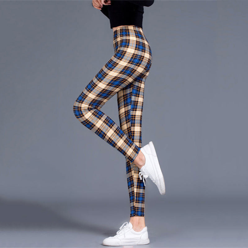 Small Feet Stretch Women's Nine-point Pants Stretch Tights