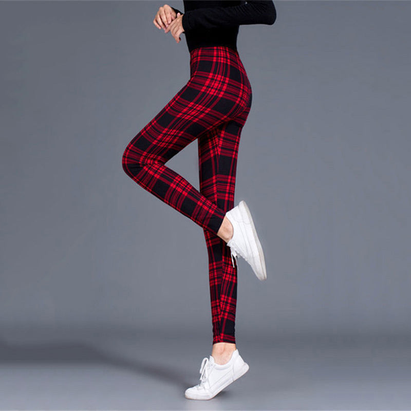 Small Feet Stretch Women's Nine-point Pants Stretch Tights