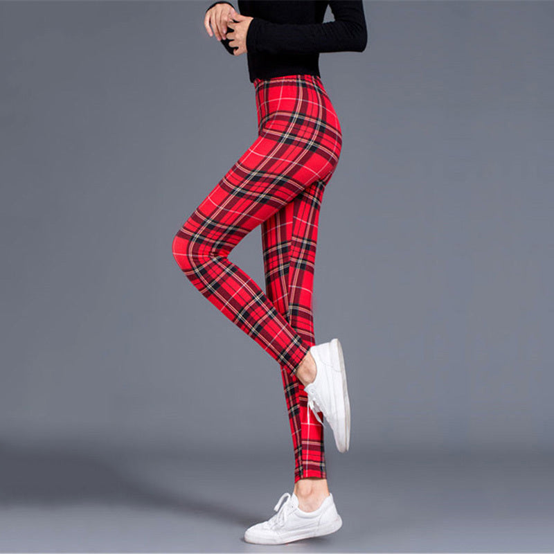 Small Feet Stretch Women's Nine-point Pants Stretch Tights