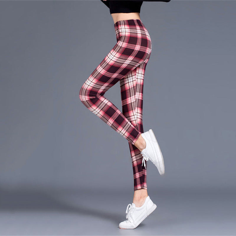 Small Feet Stretch Women's Nine-point Pants Stretch Tights