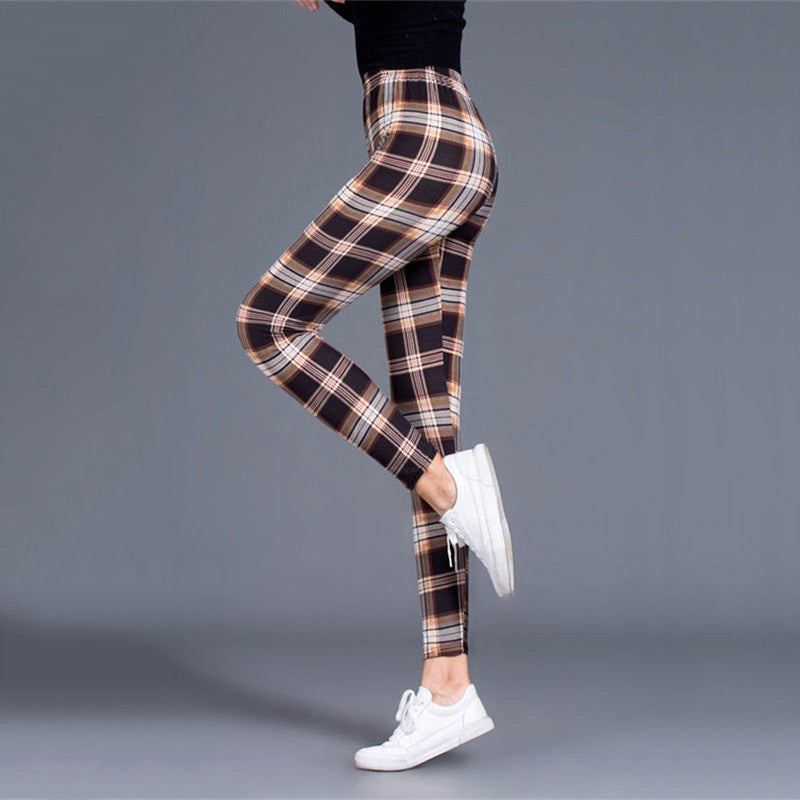 Small Feet Stretch Women's Nine-point Pants Stretch Tights