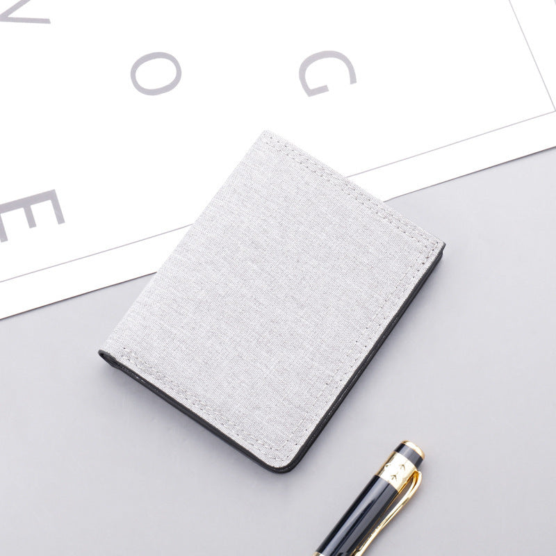 Can Put Driver's License Ultra-thin Men's Mini Wallet