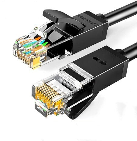كابل شبكة UGREEN من الفئة 6 CAT6 كابل شبكة Gigabit بطول 2 متر باللون الأسود 20160