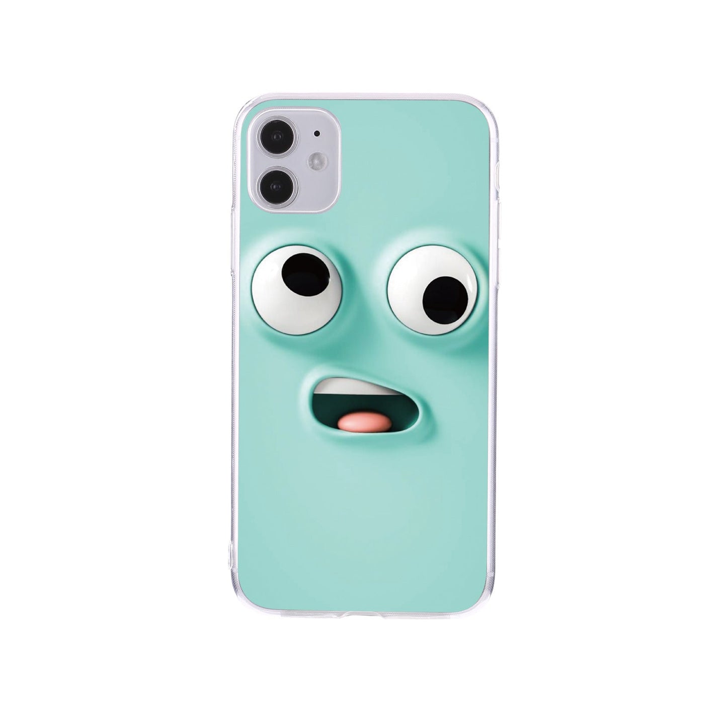 متوافق مع Apple، متوافق مع Apple، ins Funny Expression 12promax Apple Iphone11 Mobile Phone Shell Cover XR مناسب لـ 8Plus Painted XS شفاف
