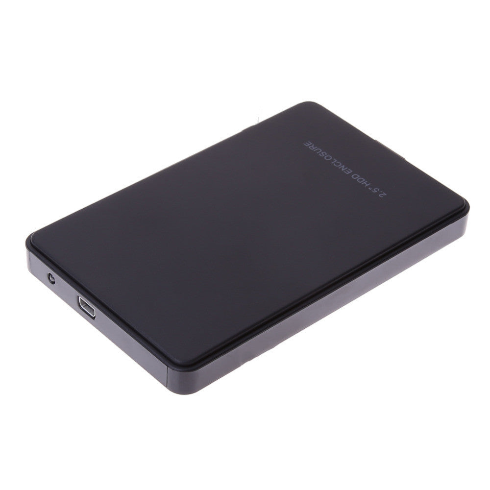 علبة محرك أقراص صلبة محمولة USB3.0 SATA مقاس 2.5 بوصة بدون براغي، تدعم علبة محرك أقراص صلبة USB3.0 سعة 2 تيرابايت