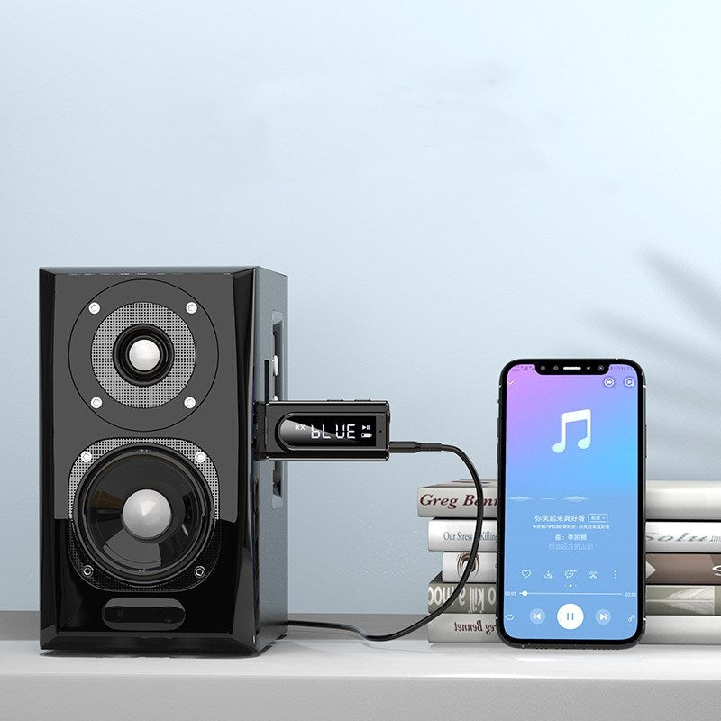 جهاز استقبال USB FM للسيارة مزود ببلوتوث لتشغيل ملفات MP3