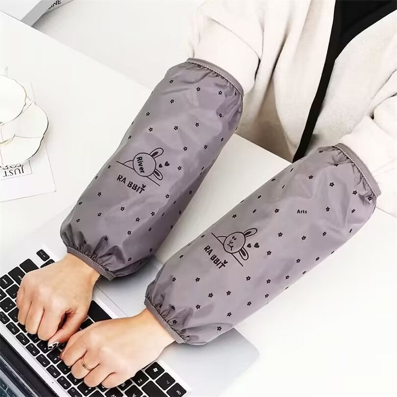 أكمام طويلة مقاومة للماء ومضادة للأوساخ للمطبخ والأعمال المنزلية