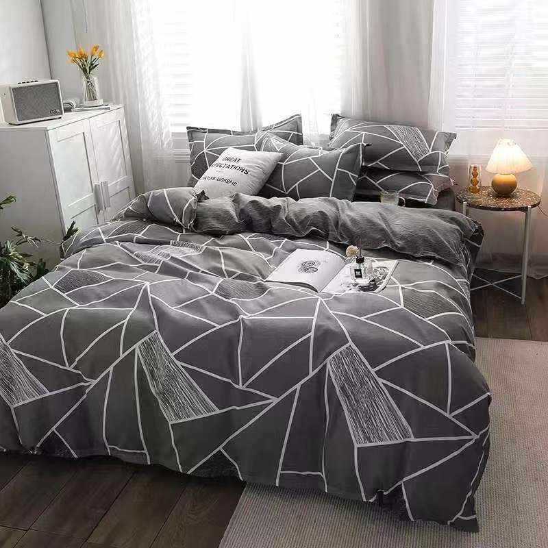 Washed Cotton Double Bed Quilt Cover