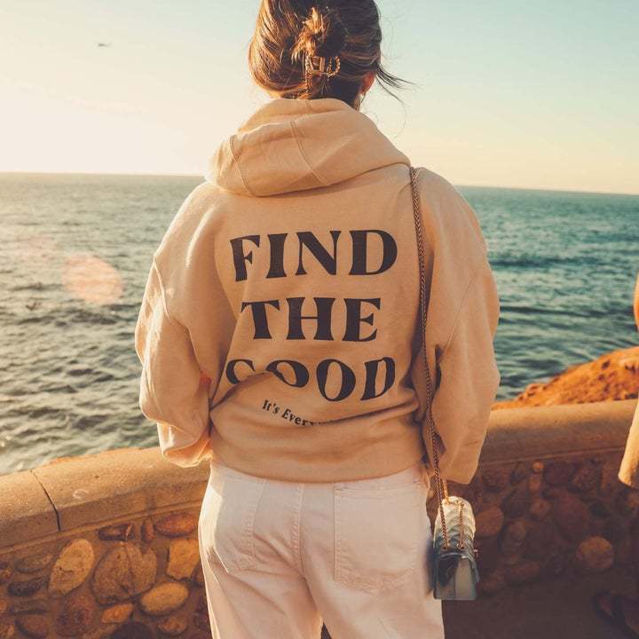 Brushed Hoody Plain Letter Printed Hoodie
