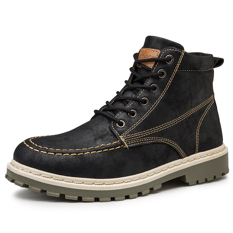 High top British men's shoes