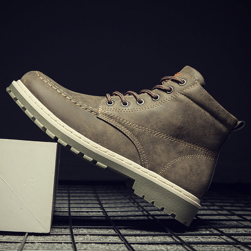 High top British men's shoes