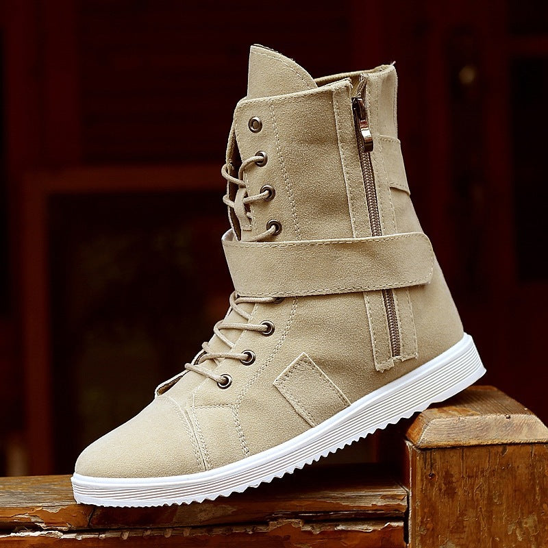 Casual High Top Martin Boots Men's Cotton Boots