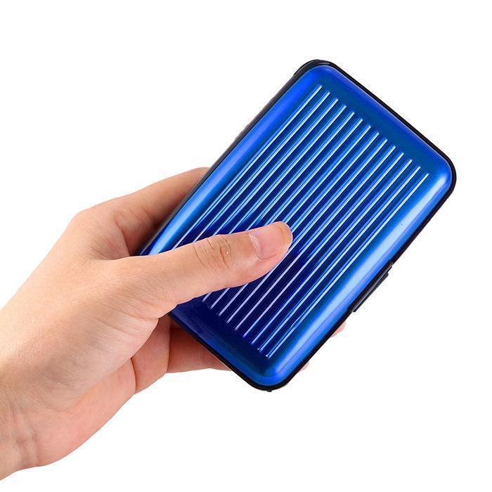 Aluminum alloy card package waterproof and magnetic card package