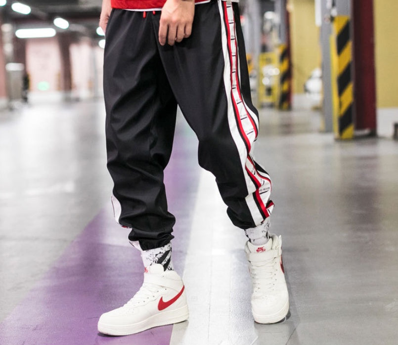 بنطال رياضي فضفاض من Harem Jogger Beam Foot Weatpan للرجال