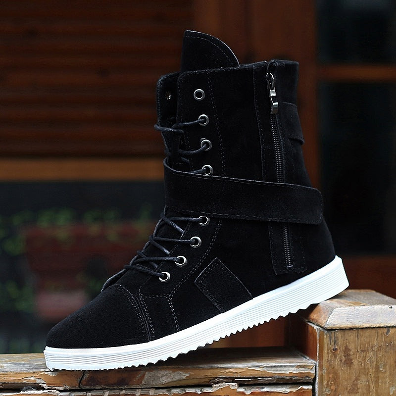 Casual High Top Martin Boots Men's Cotton Boots
