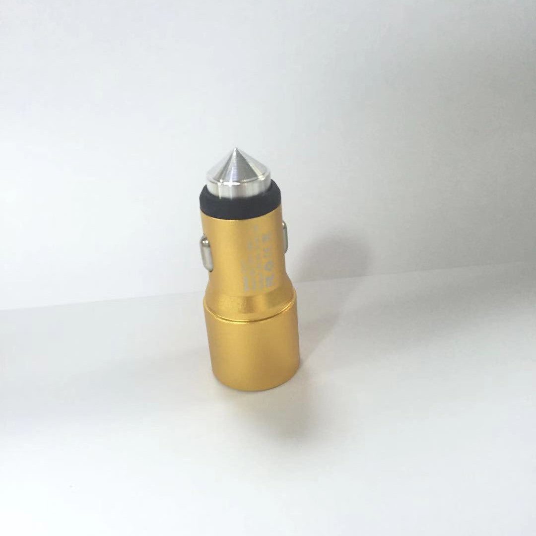 شاحن سيارة بمنفذ USB مزدوج