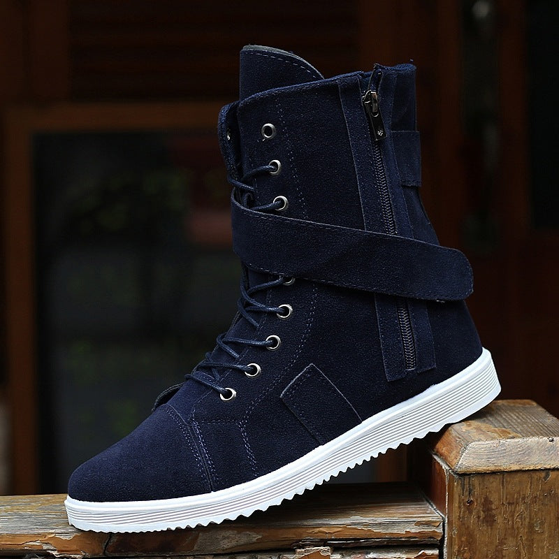 Casual High Top Martin Boots Men's Cotton Boots