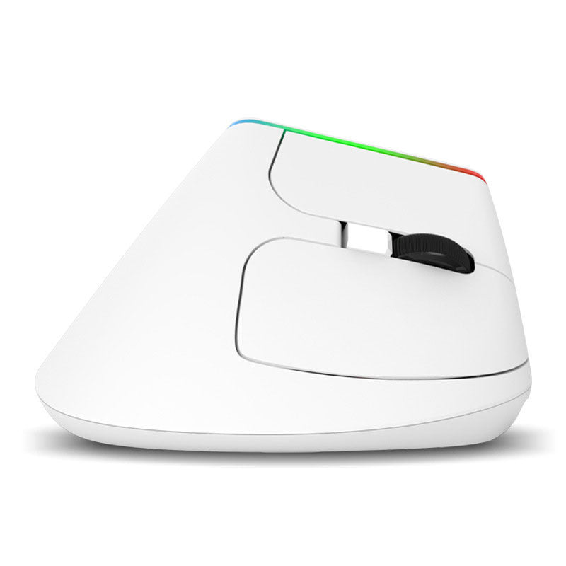 ماوس M618C RGB عمودي لاسلكي مريح محمول باليد وملون
