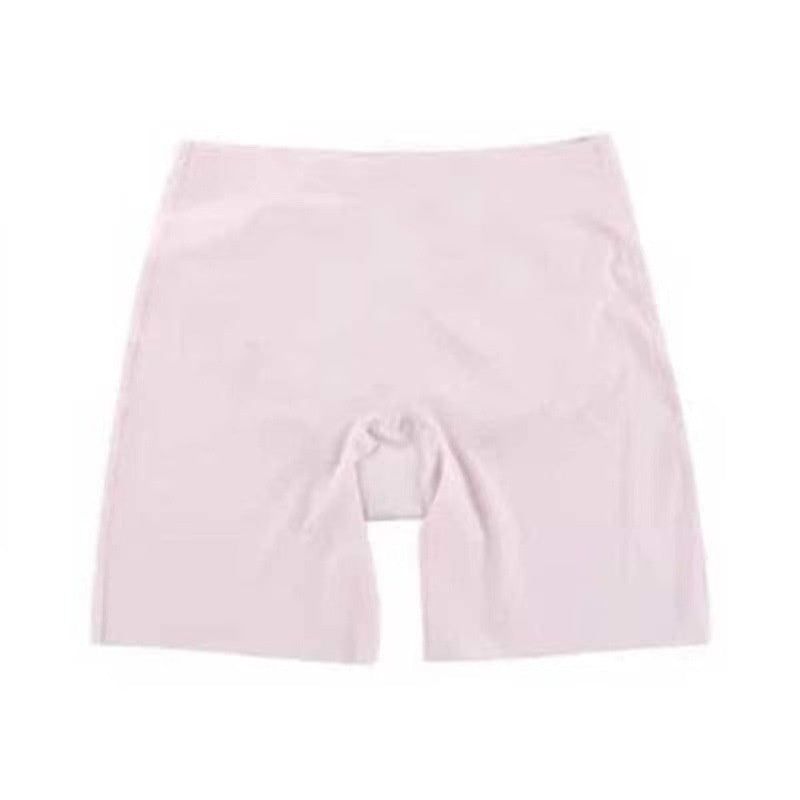 High Waist Seamless Safety Pants Underwear Women's Anti-exposure Non-curling Belly Contracting Hip Lifting