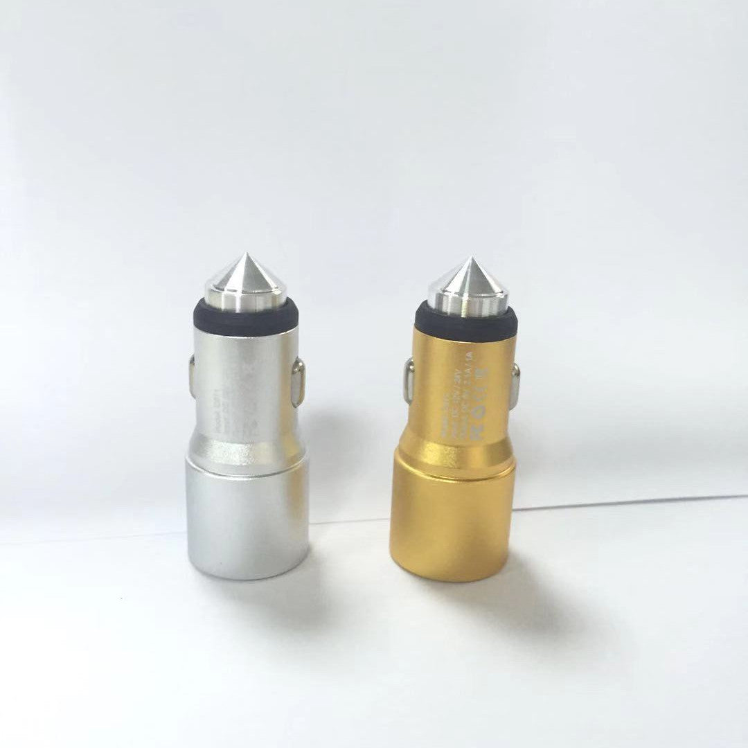 شاحن سيارة بمنفذ USB مزدوج