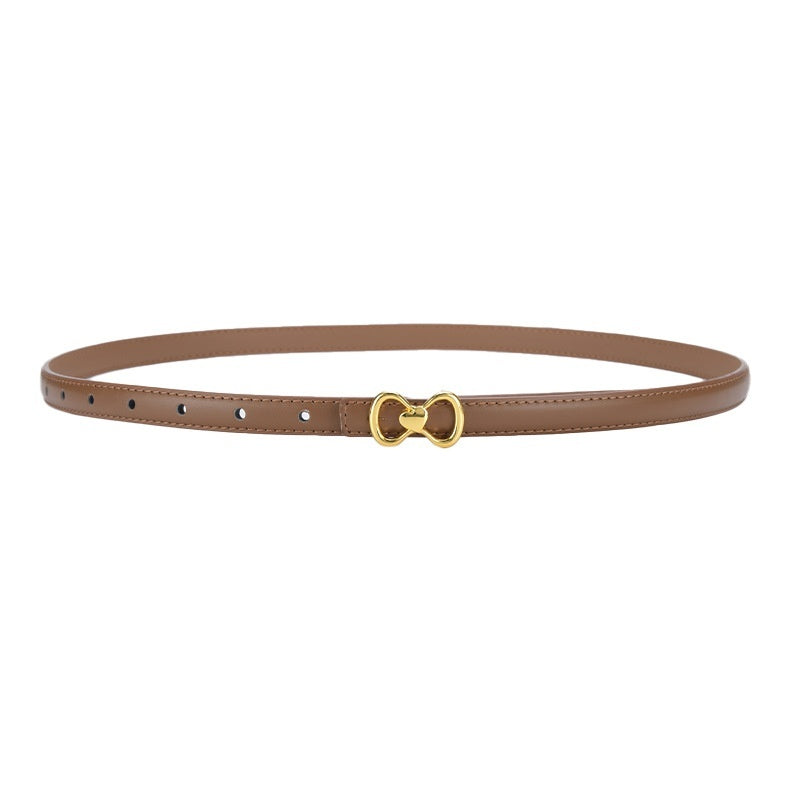 Women's Fashion All-matching Thin Belt