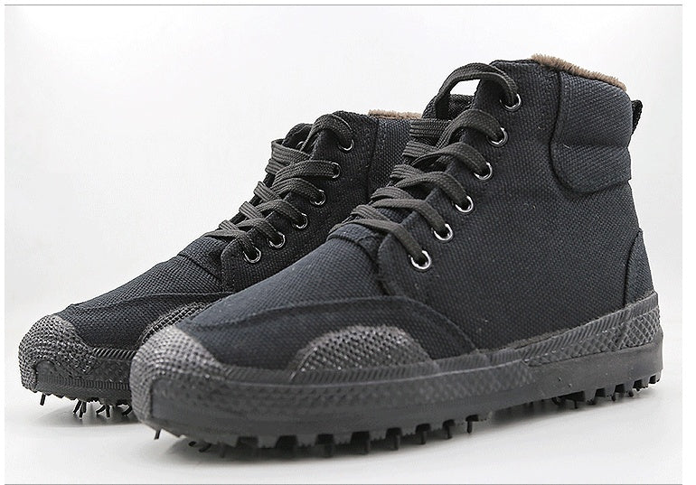 Camouflage Training Shoes High Waist Liberation Shoes