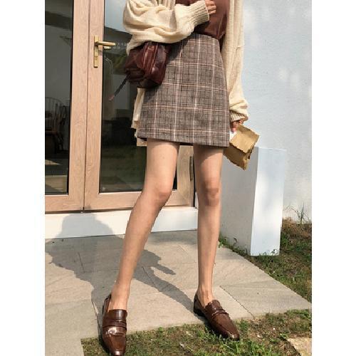 New All-match Bag Hip One-step Short Skirt A-line Skirt