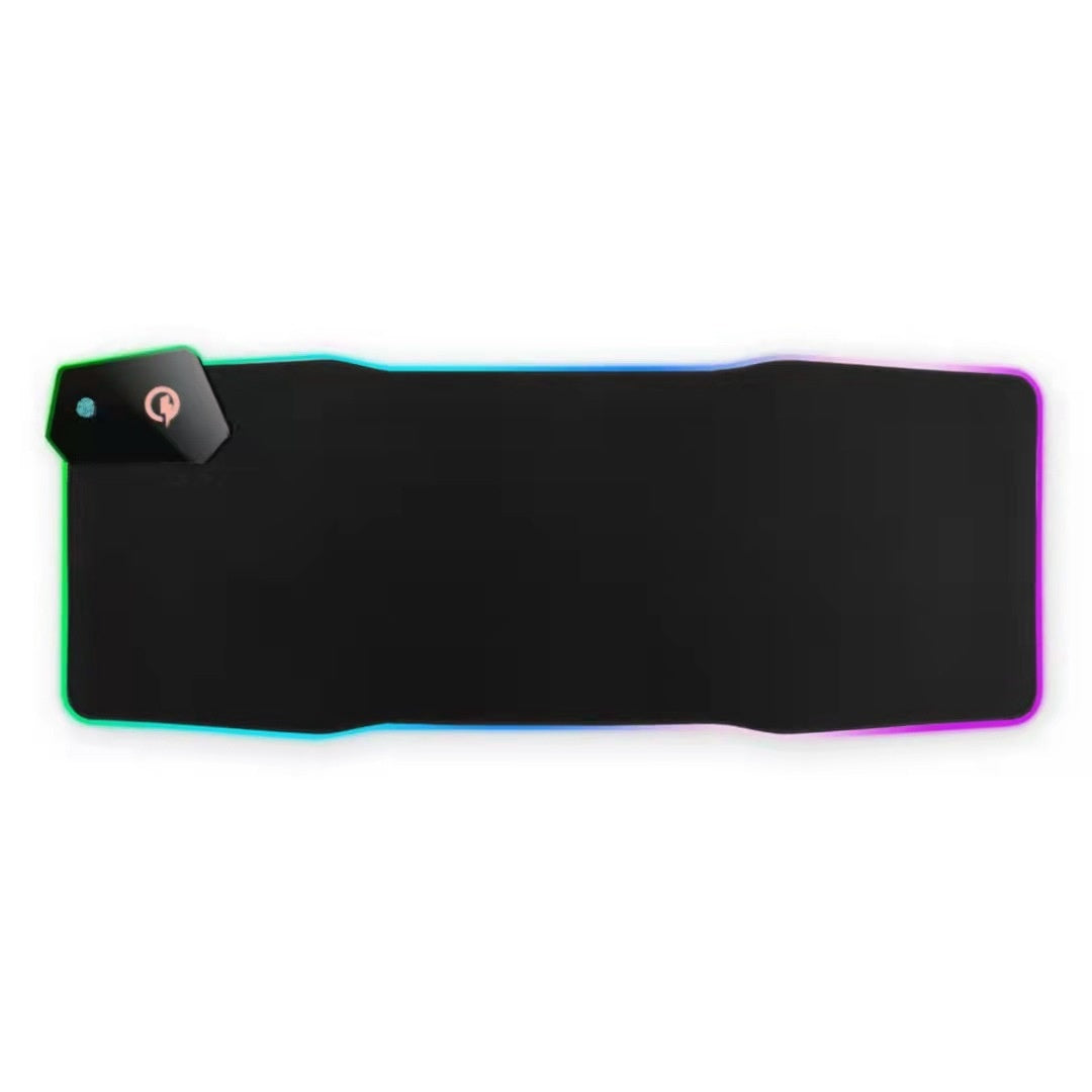 Water-repellent Cloth TYPC Interface Luminous Electric Actually Gaming Mouse Mat