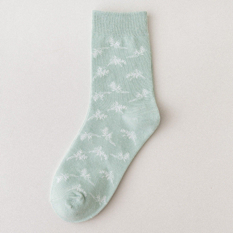 Small Four Seasons Long Tube Women's Socks