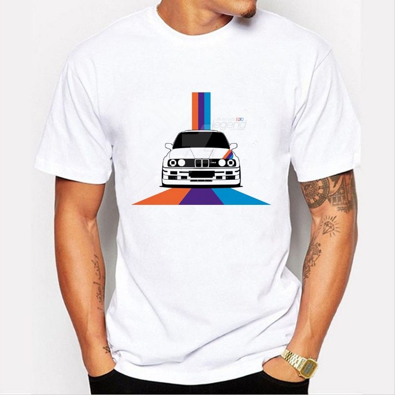 Men's Short-sleeved T-shirt Geometric Pattern 3D Color Printing