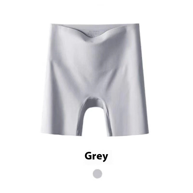 High Waist Seamless Safety Pants Underwear Women's Anti-exposure Non-curling Belly Contracting Hip Lifting