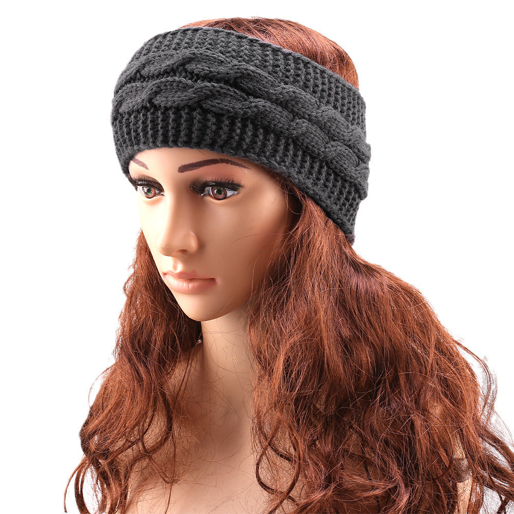 New Wool Knitted Headband Warm Sports Ear Protection