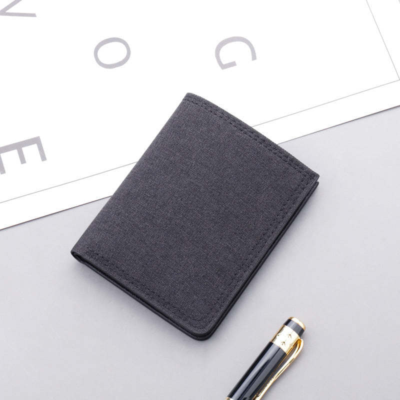 Can Put Driver's License Ultra-thin Men's Mini Wallet