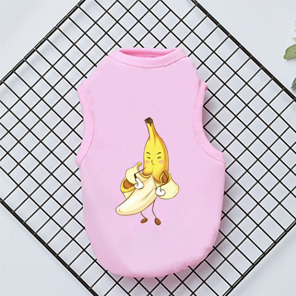 Puppy Dog Summer Thin Clothes Teddy Cat Pet Small Puppies Jarre Aero Bull Bichon Vest