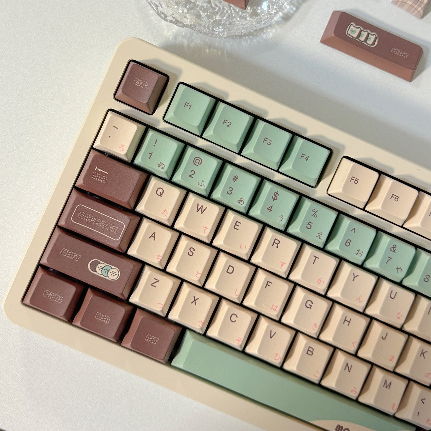 لوحة مفاتيح ميكانيكية من Craft Key CAP Adaptive Cross Satellite Shaft