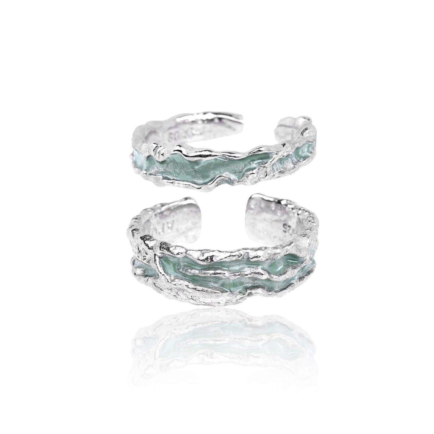 Women's Fashionable Simple Twin High-grade Open Ring