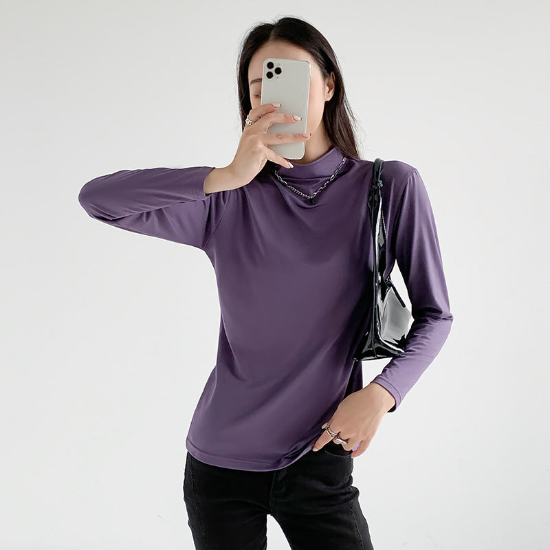 Women's Long Sleeves With Modal Underlay