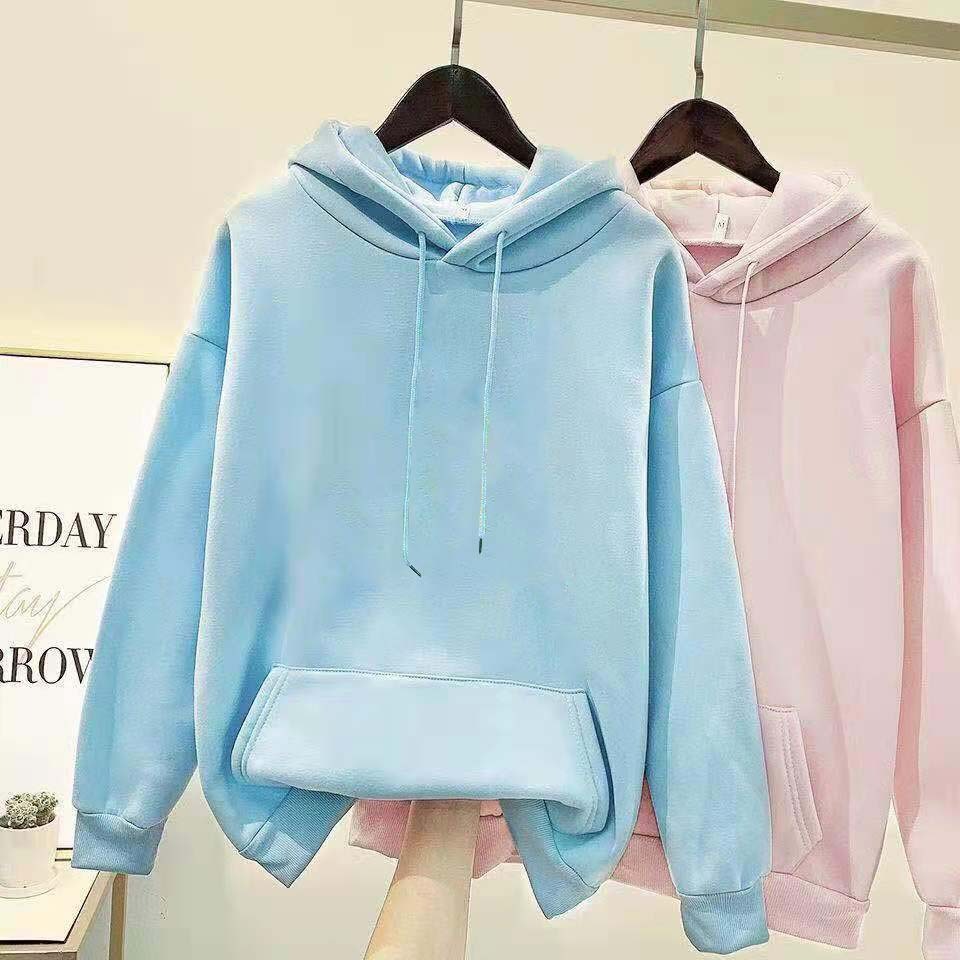 Plus Velvet Western Style Student Age Reduction Ins Super Fire Loose Embroidered Hood