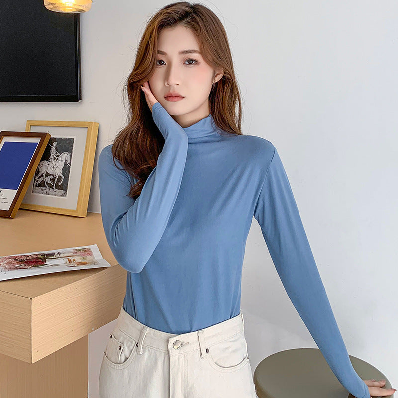 Women's Long Sleeves With Modal Underlay