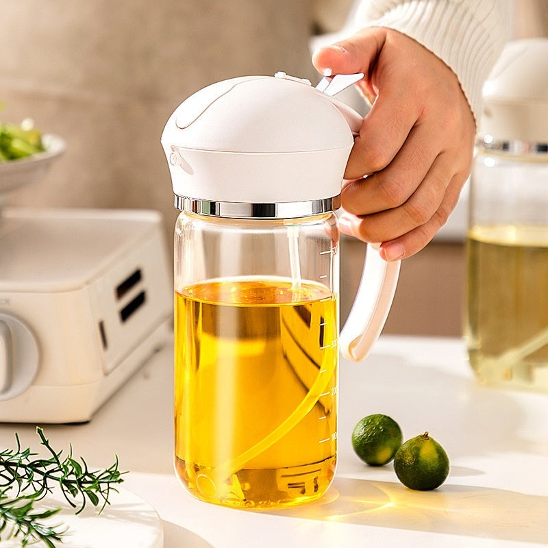 موزع زيت بخاخ وصب مزدوج الغرض
