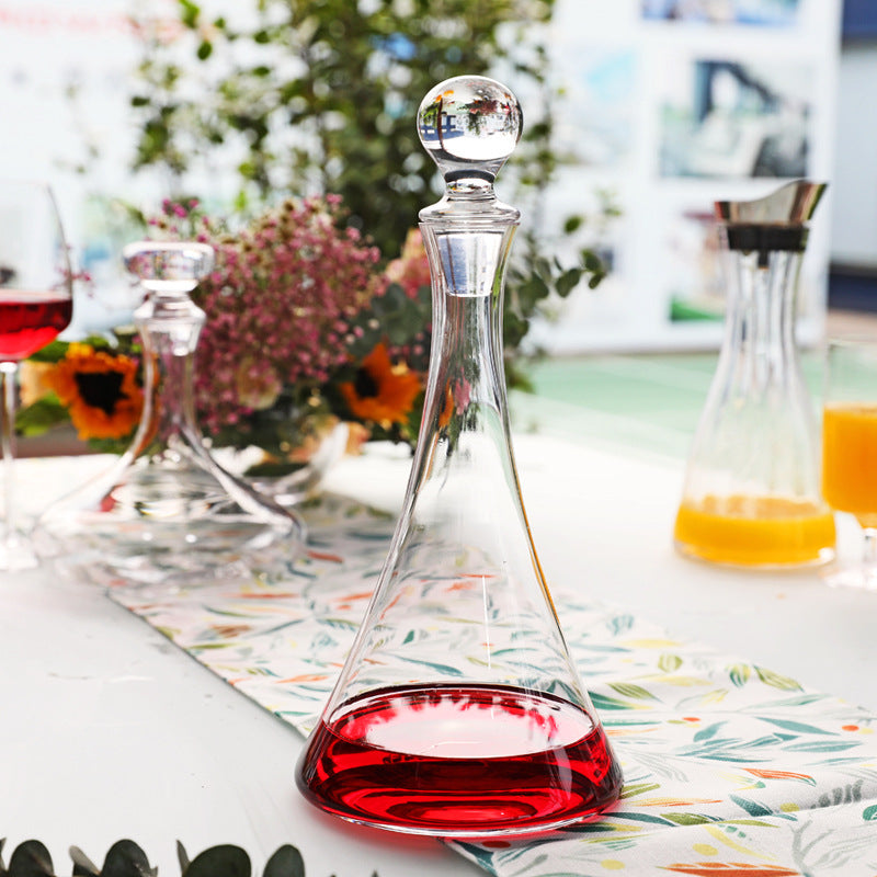 European Classical Lead-free Crystal Glass Household The Wine Bottle