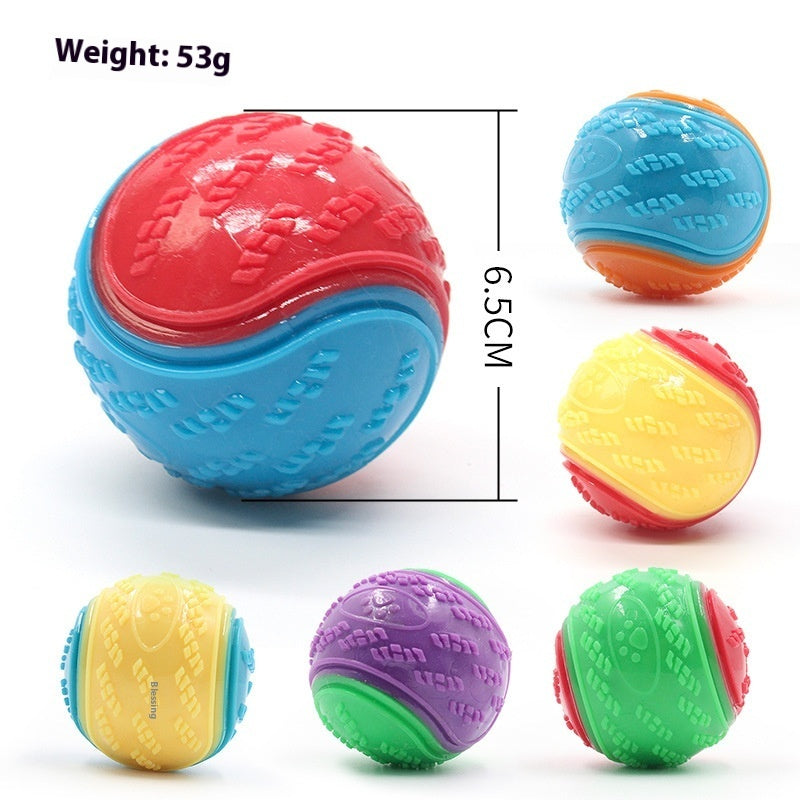 كرة تدريب طويلة الأمد على شكل ضرس للكلاب من Pet Toy