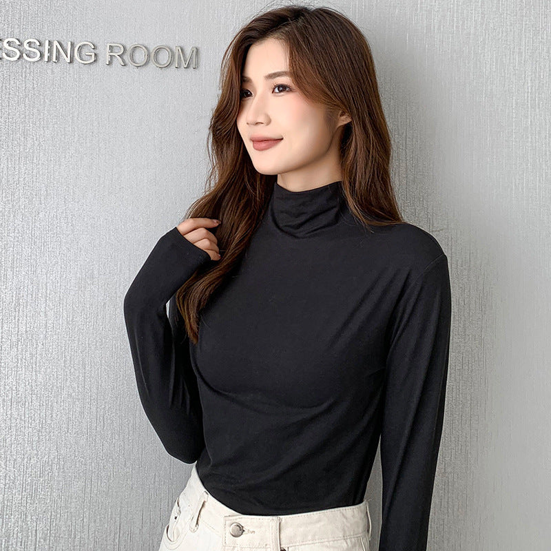 Women's Long Sleeves With Modal Underlay