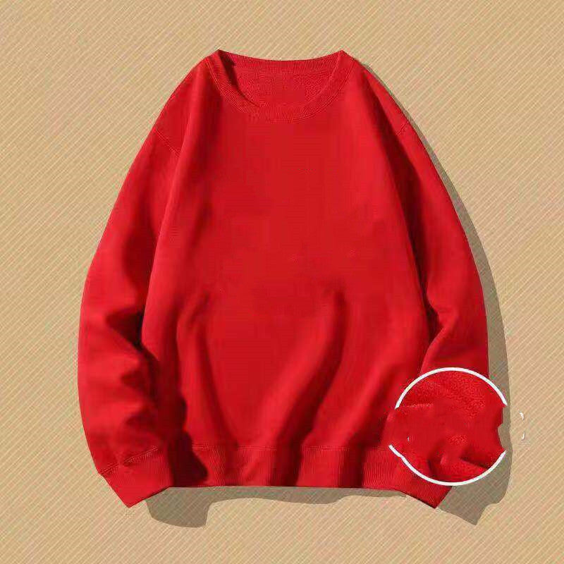 Plus Velvet Western Style Student Age Reduction Ins Super Fire Loose Embroidered Hood