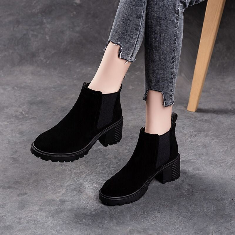 New Simple Bare Ins Tide Short Boots