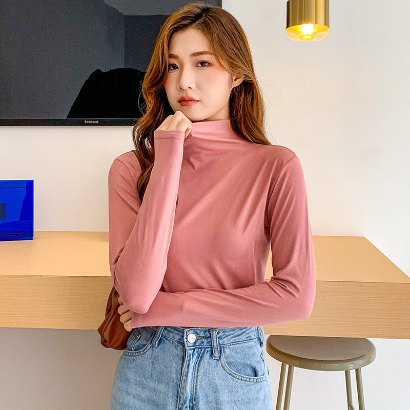 Women's Long Sleeves With Modal Underlay